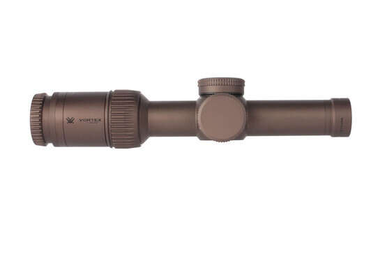 Vortex Optics Razor HD Gen II-E 1-6x24mm second focal plane VMR-2 MRAD rifle scope is just 10.1in long and weighs 21.5oz